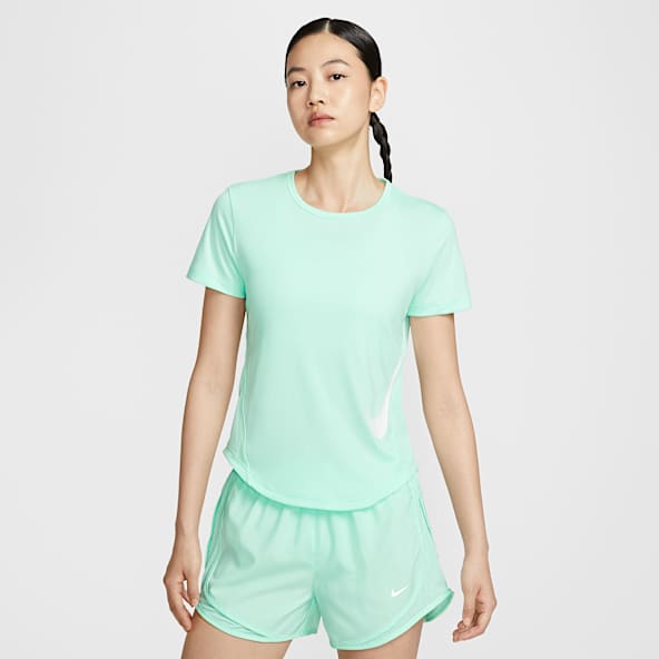 Women's Green Tops & T-Shirts. Nike ID
